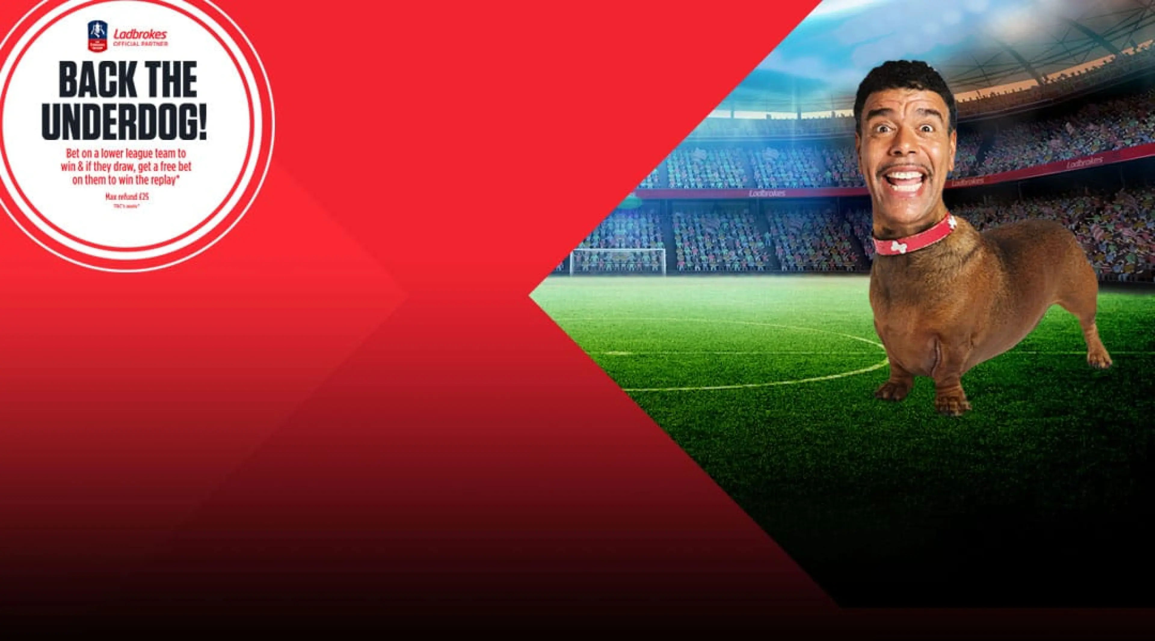 Ladbrokes Back the Underdog Emirates FA Cup Offer