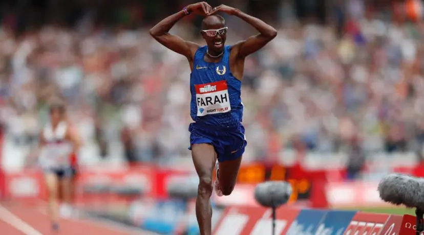 Mo Farah - Anniversary Games