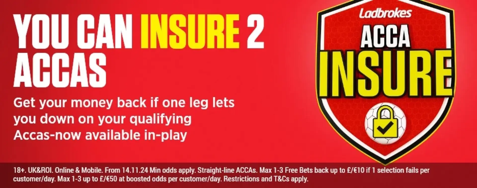 Acca Insure Ladbrokes offer