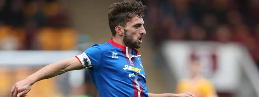 Graeme Shinnie playing for Inverness CT