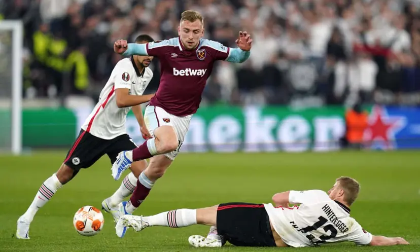 Jarrod Bowen, Martin Hinteregger, Eintracht Frankfurt v West Ham betting tips