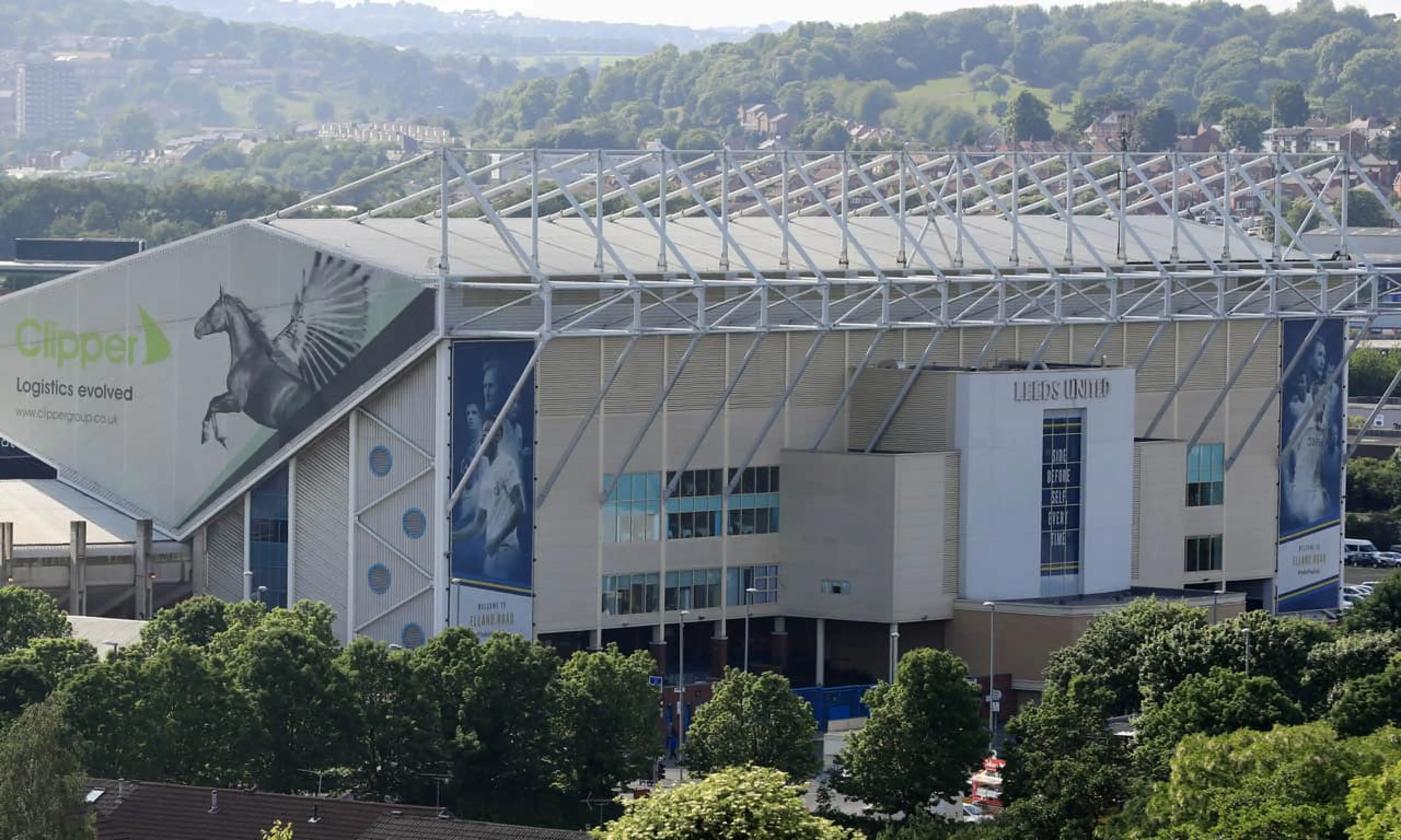 Elland Road, who has left Leeds United, football