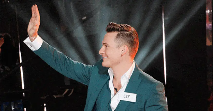 Lee Ryan from Blue enter the Celebrity Big Brother house
