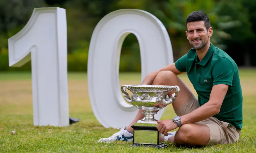 Novak Djokovic, Australian Open trophy