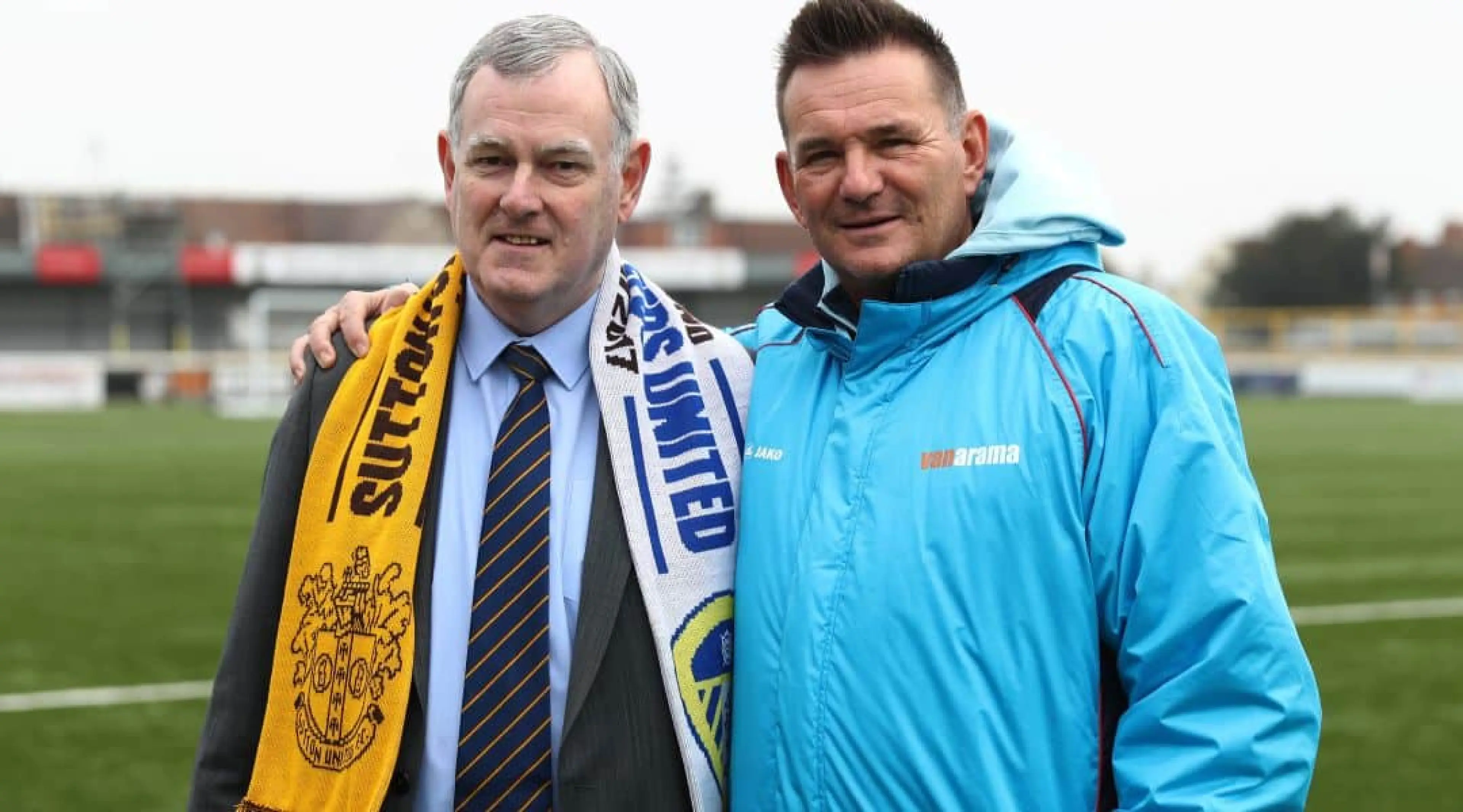 Bruce Elliott, Paul Doswell, Sutton United