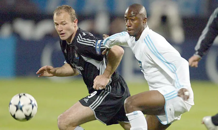 Alan Shearer, Newcastle v Marseille 2004