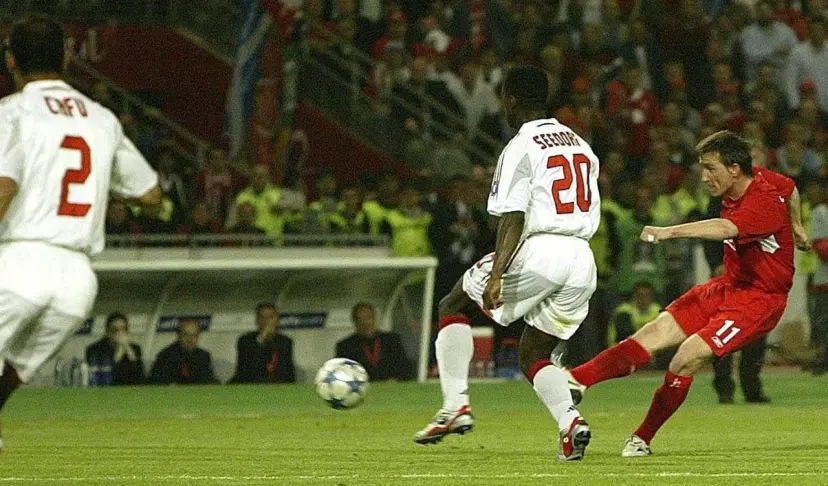 Vladimir Smicer, Liverpool v AC Milan 2005