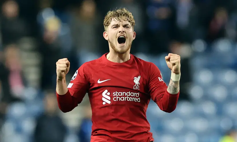 Harvey Elliott, Rangers v Liverpool