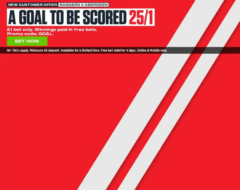 Rangers v Aberdeen betting