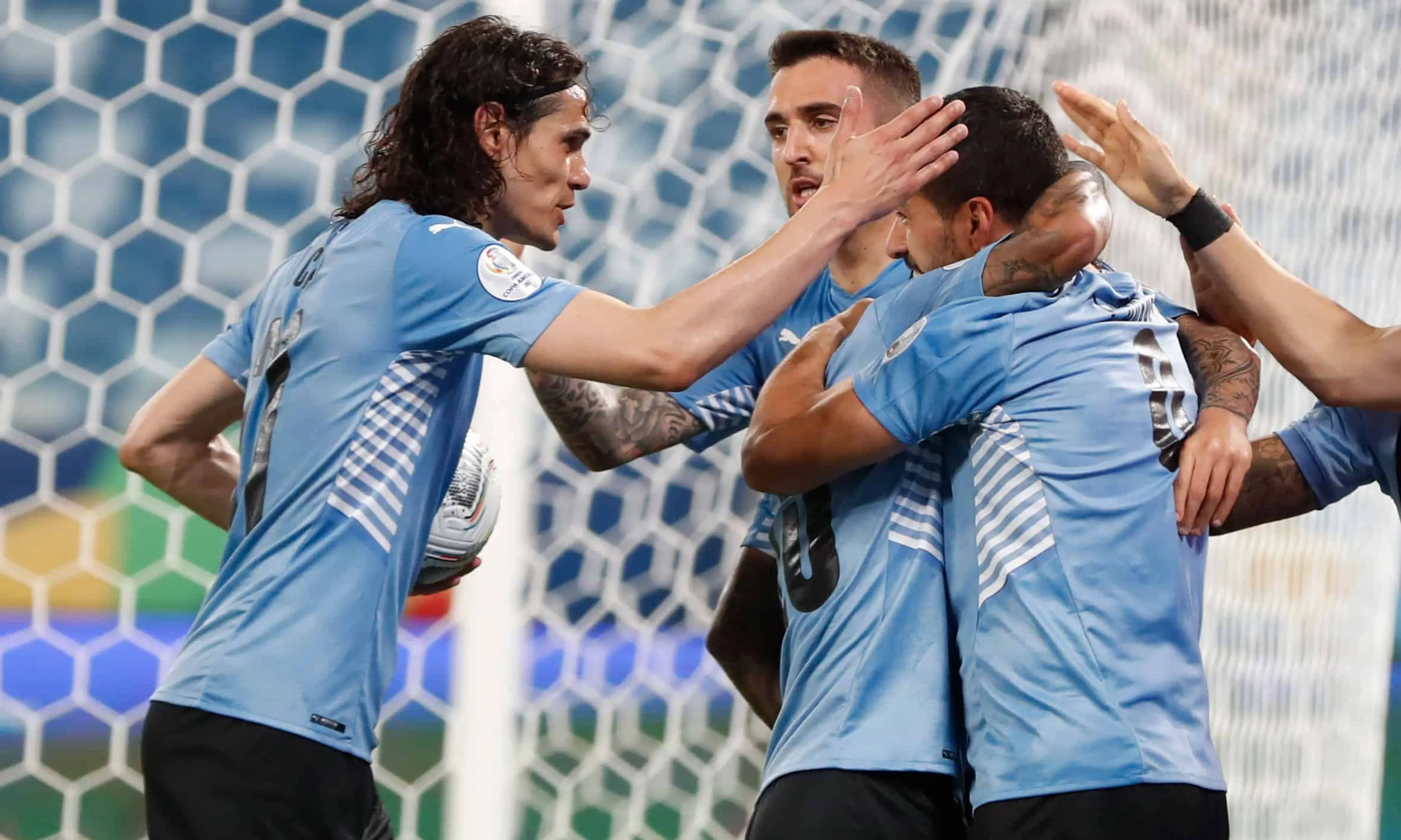 Edinson Cavani Luis Suarez Uruguay