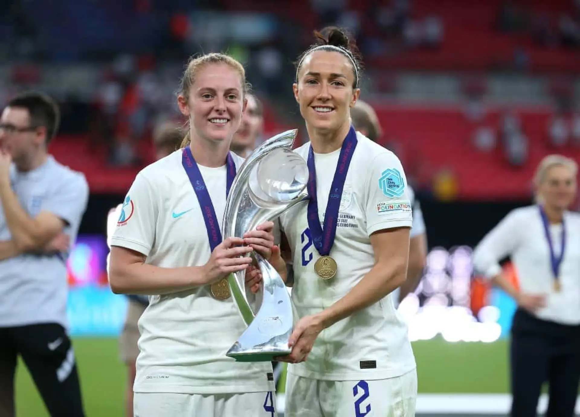 Keira Walsh, Lucy Bronze, England ratings