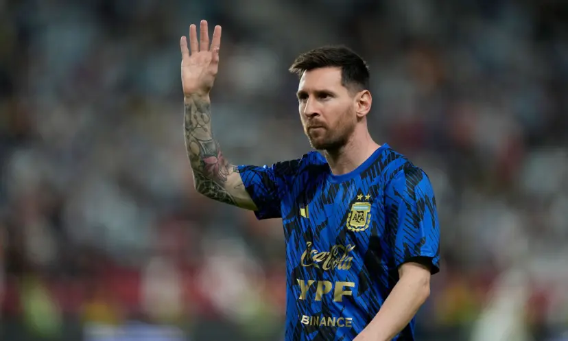 Lionel Messi, UAE v Argentina