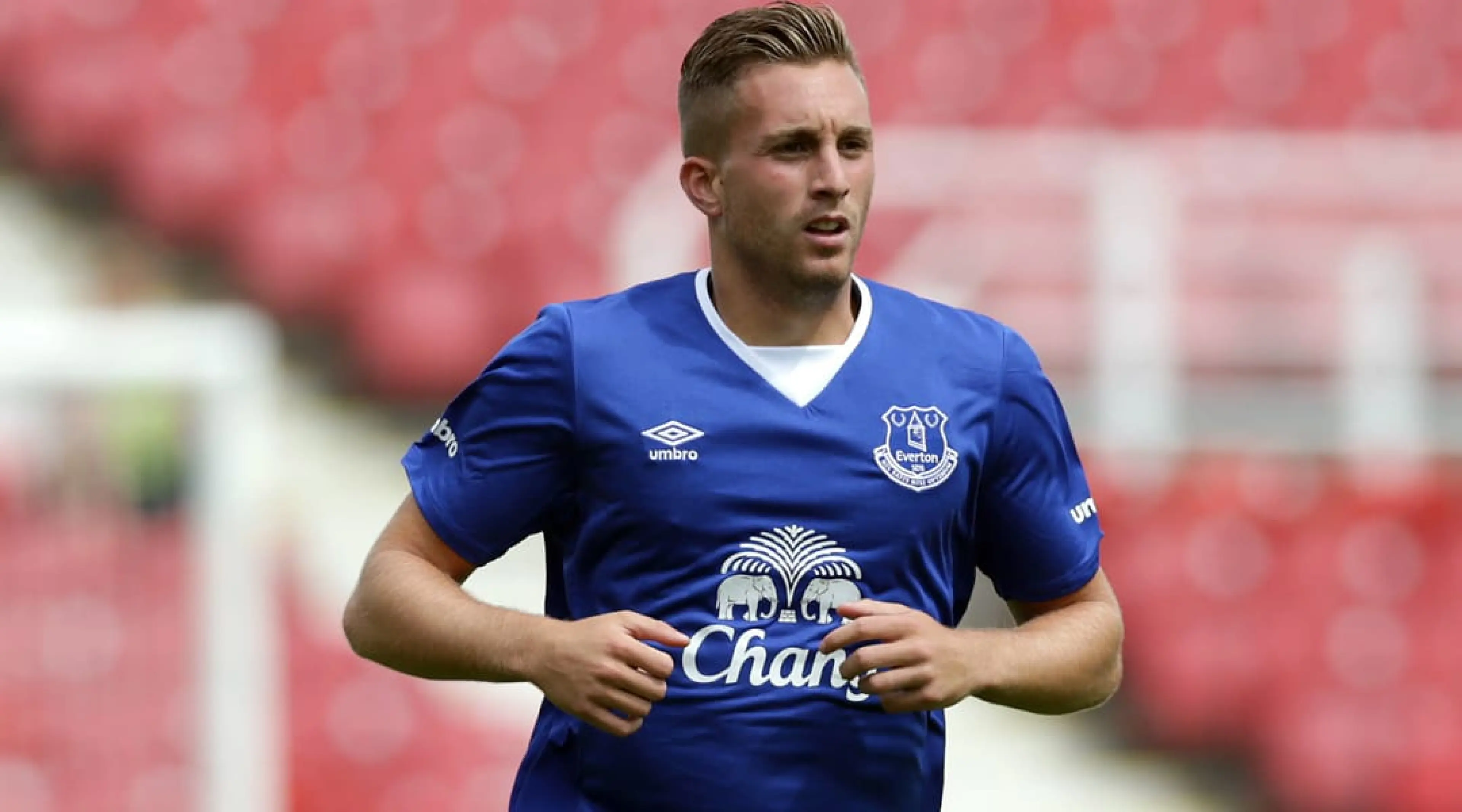 Gerard Deulofeu plays in Everton friendly
