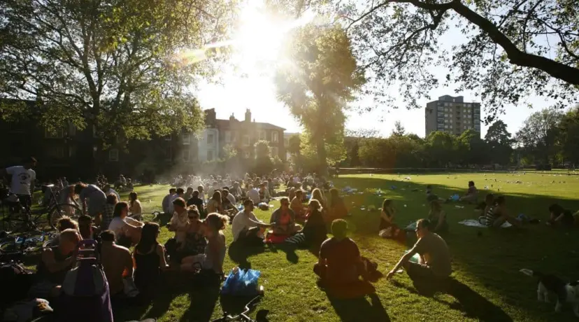 London summer weather