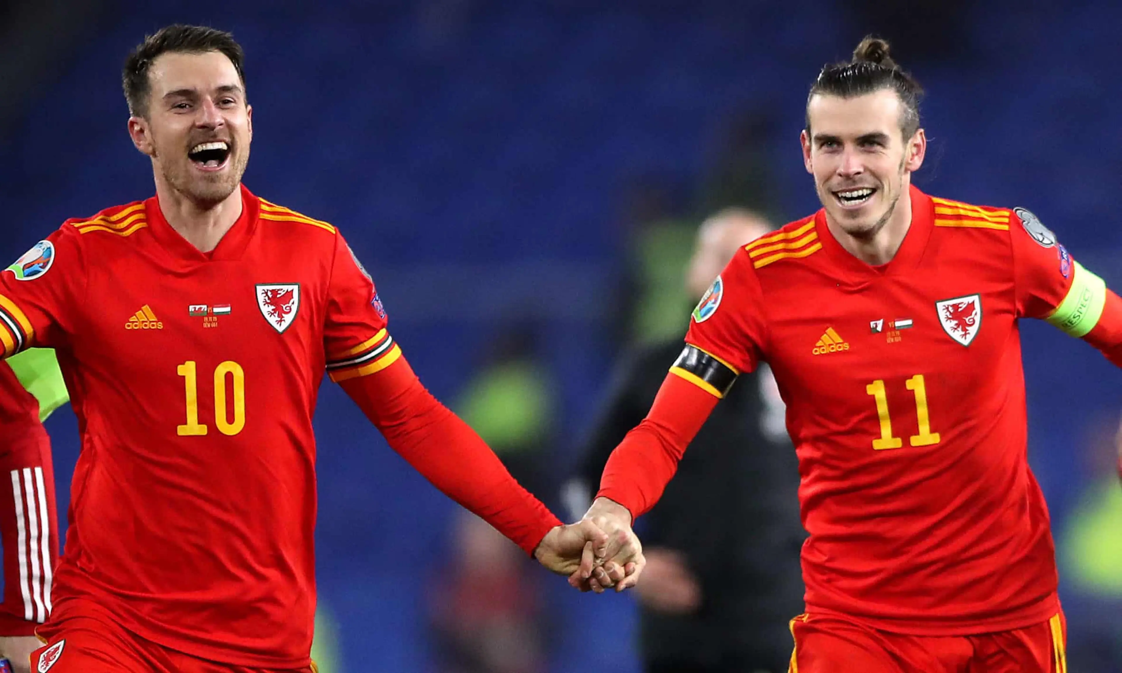 Aaron Ramsey Gareth Bale Wales