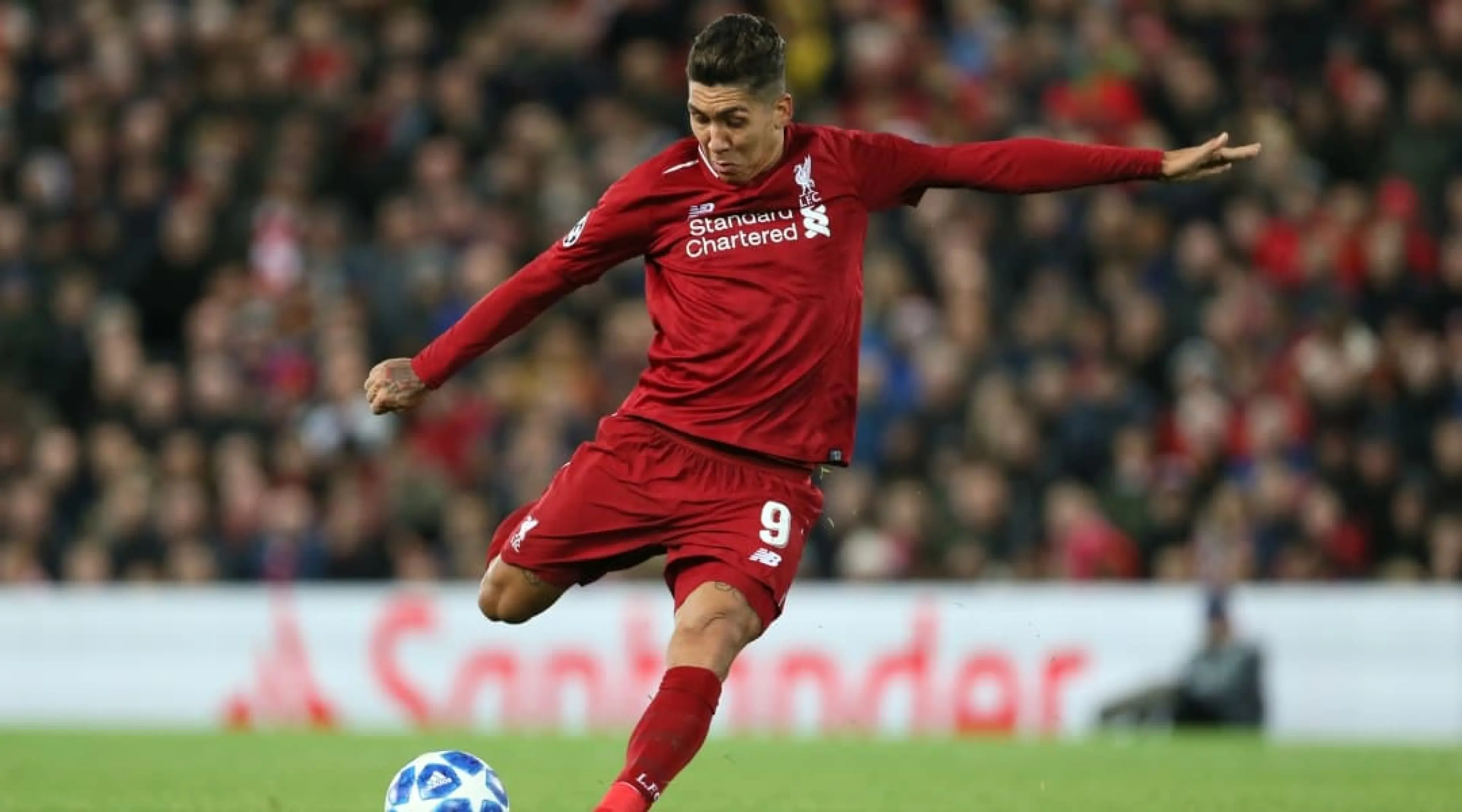 Liverpool's Roberto Firmino