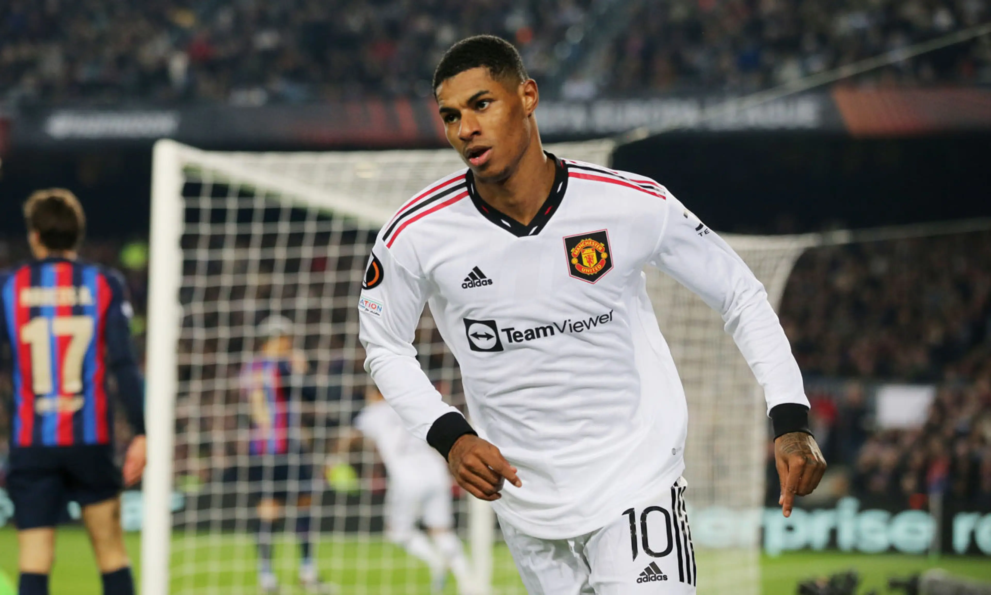 Marcus Rashford, Barcelona v Manchester United