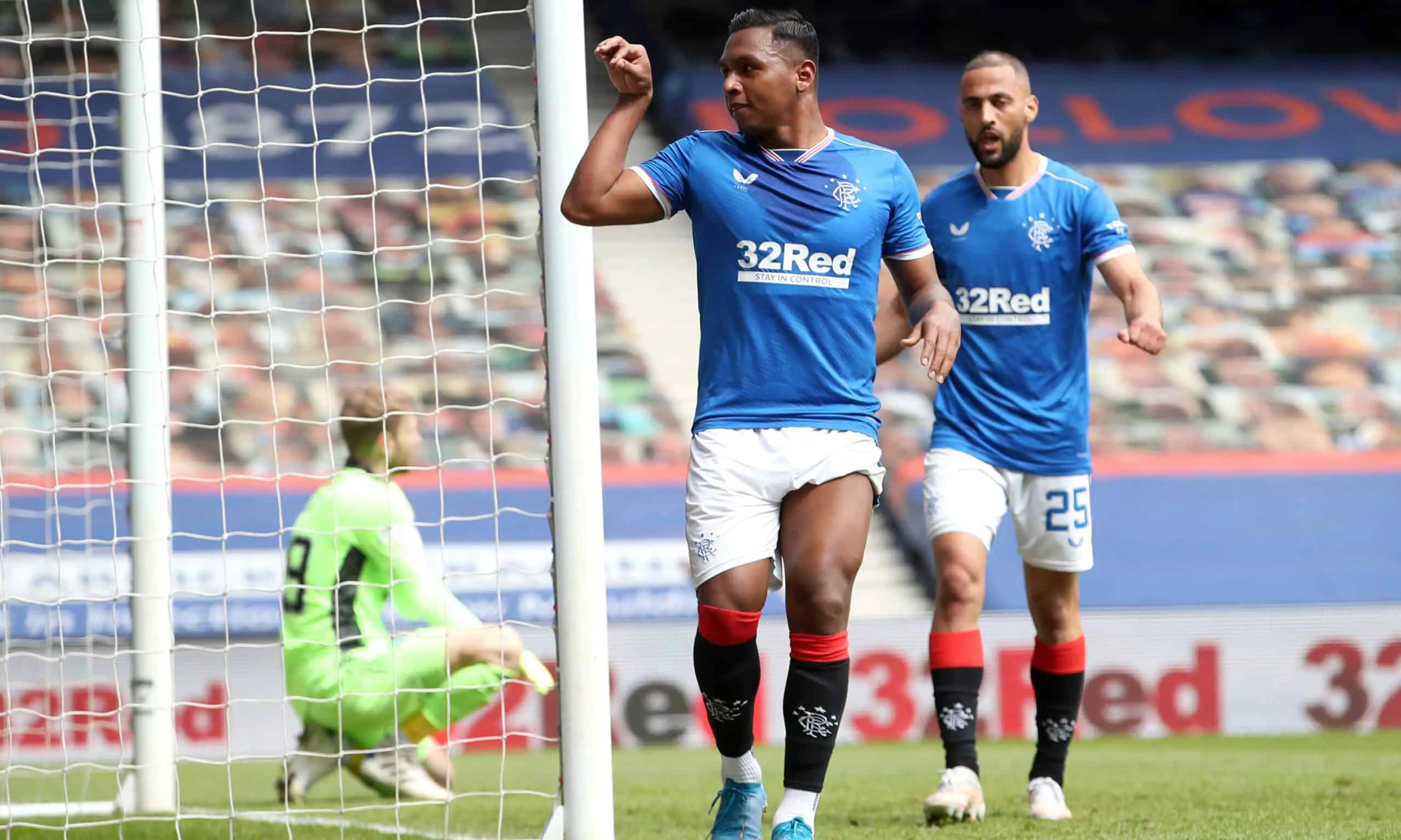 Alfredo Morelos Kemar Roofe, Rangers, Scottish Premiership title odds