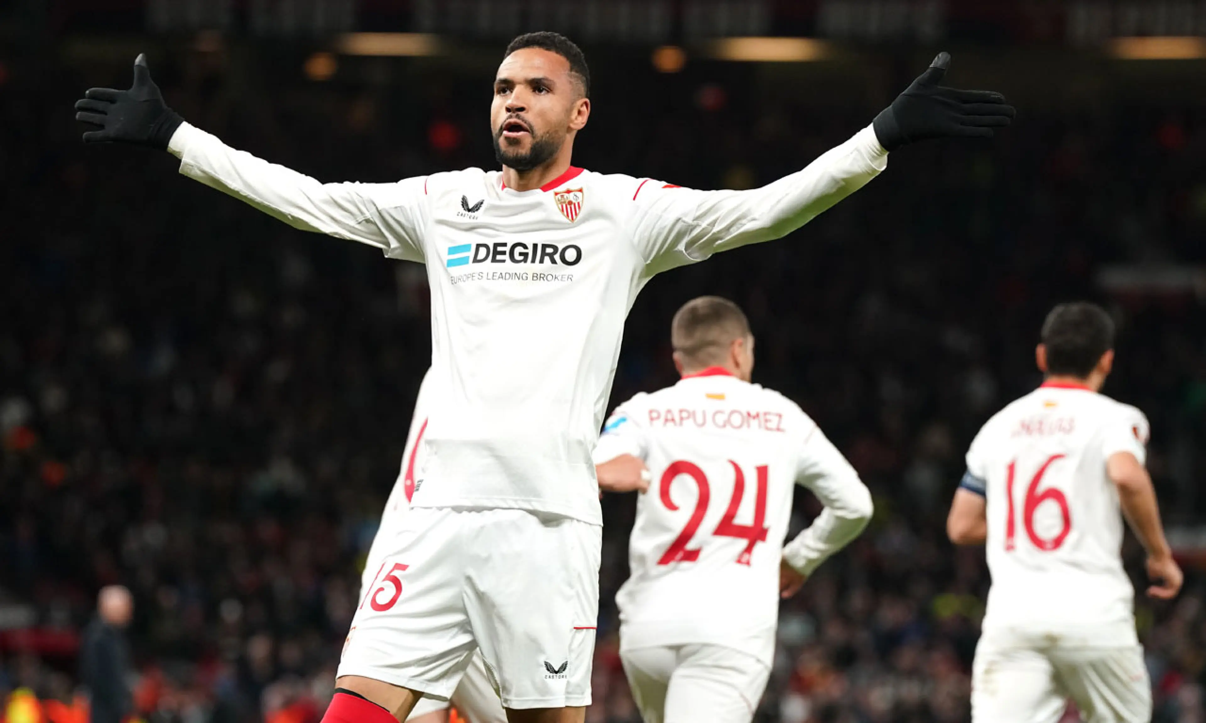 Youssef En-Nesyri, Manchester United v Sevilla
