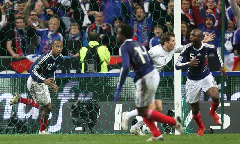 Thierry Henry, France v Republic of Ireland 2009