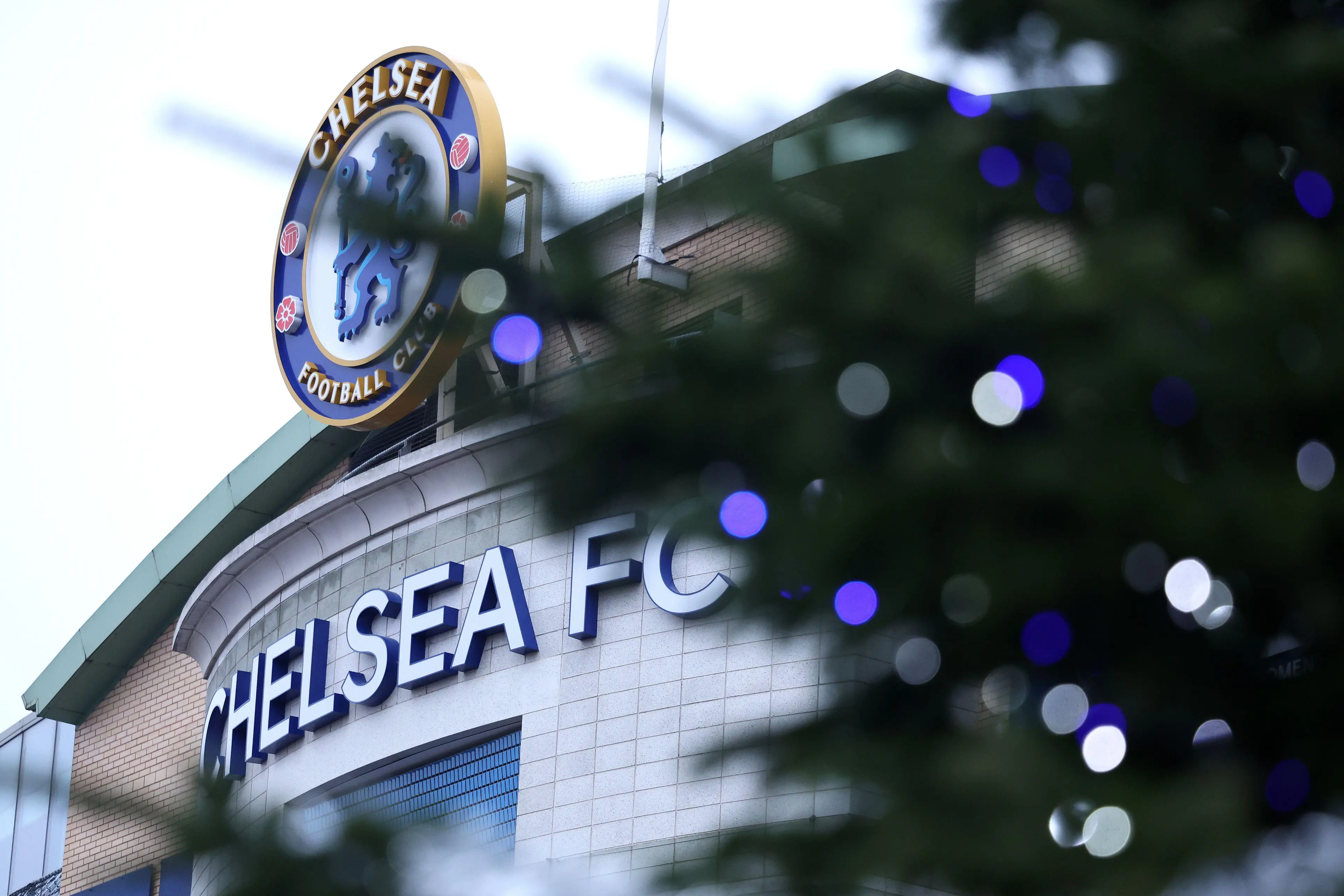 Chelsea FC, Stamford Bridge at Christmas