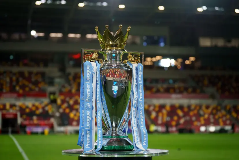 Premier League trophy