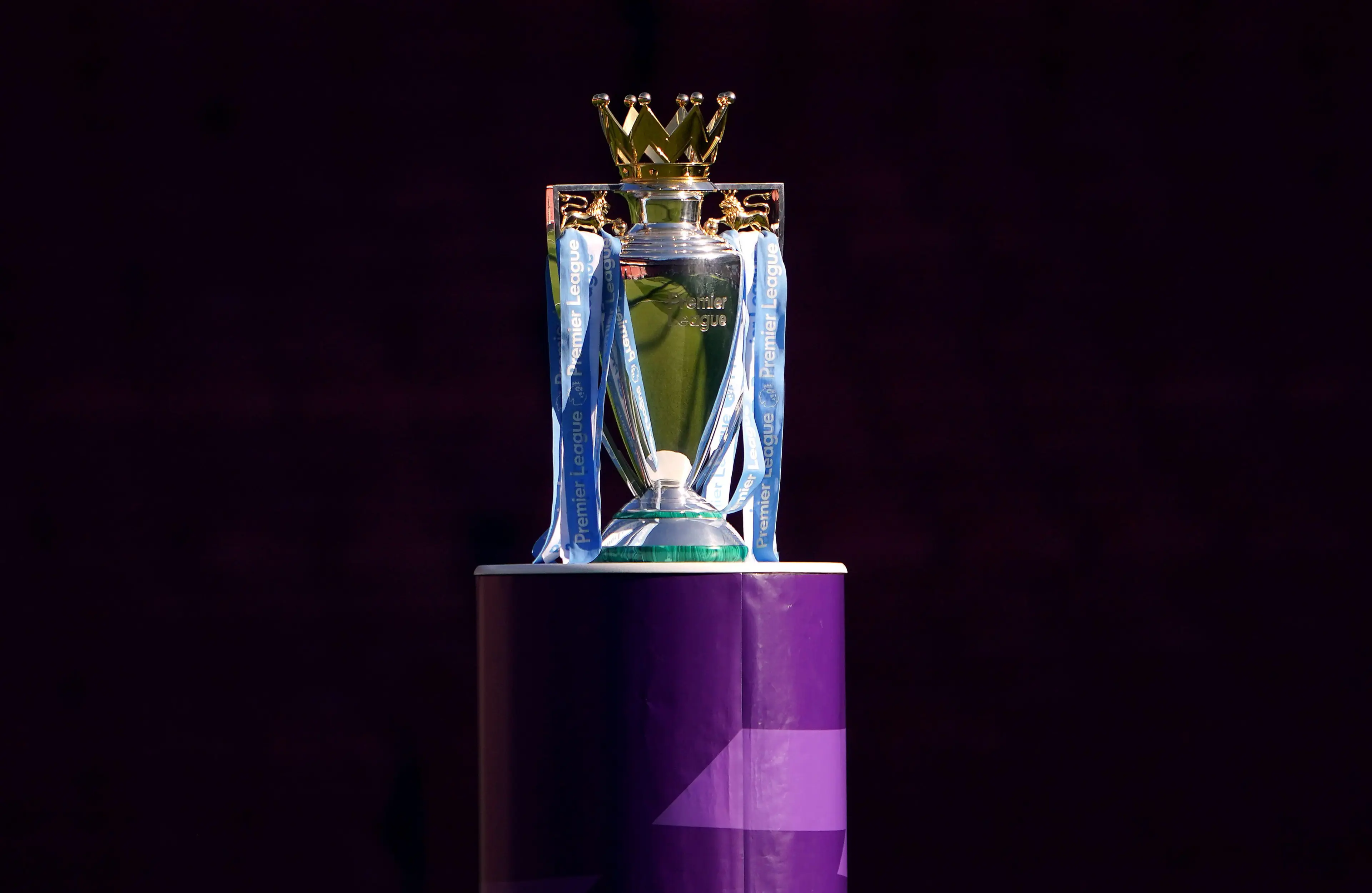 Premier League trophy