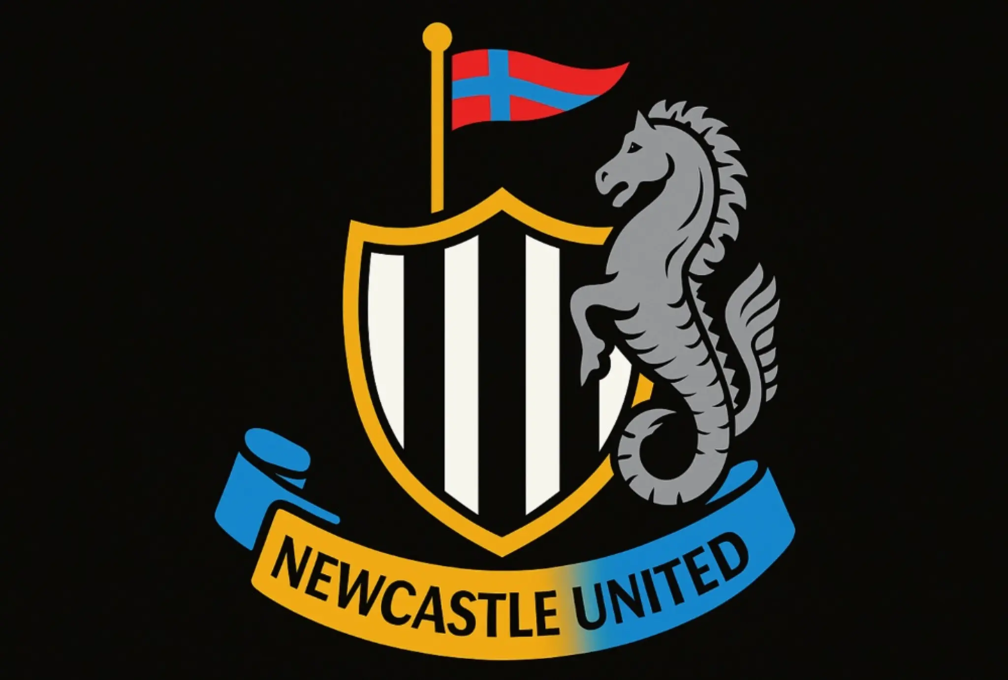 AI predicts Newcastle's new club crest