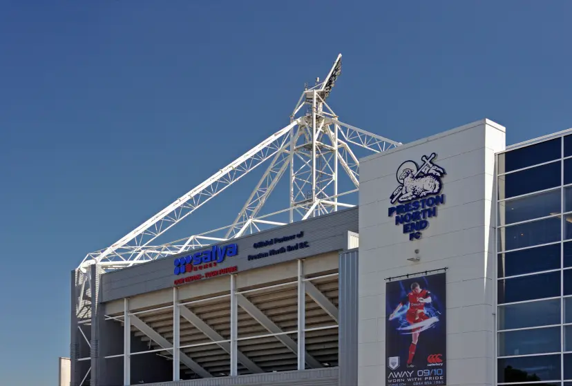 Deepdale, stadium of Preston North End Football Club. Preston, Lancashire, England, United Kingdom, Europe