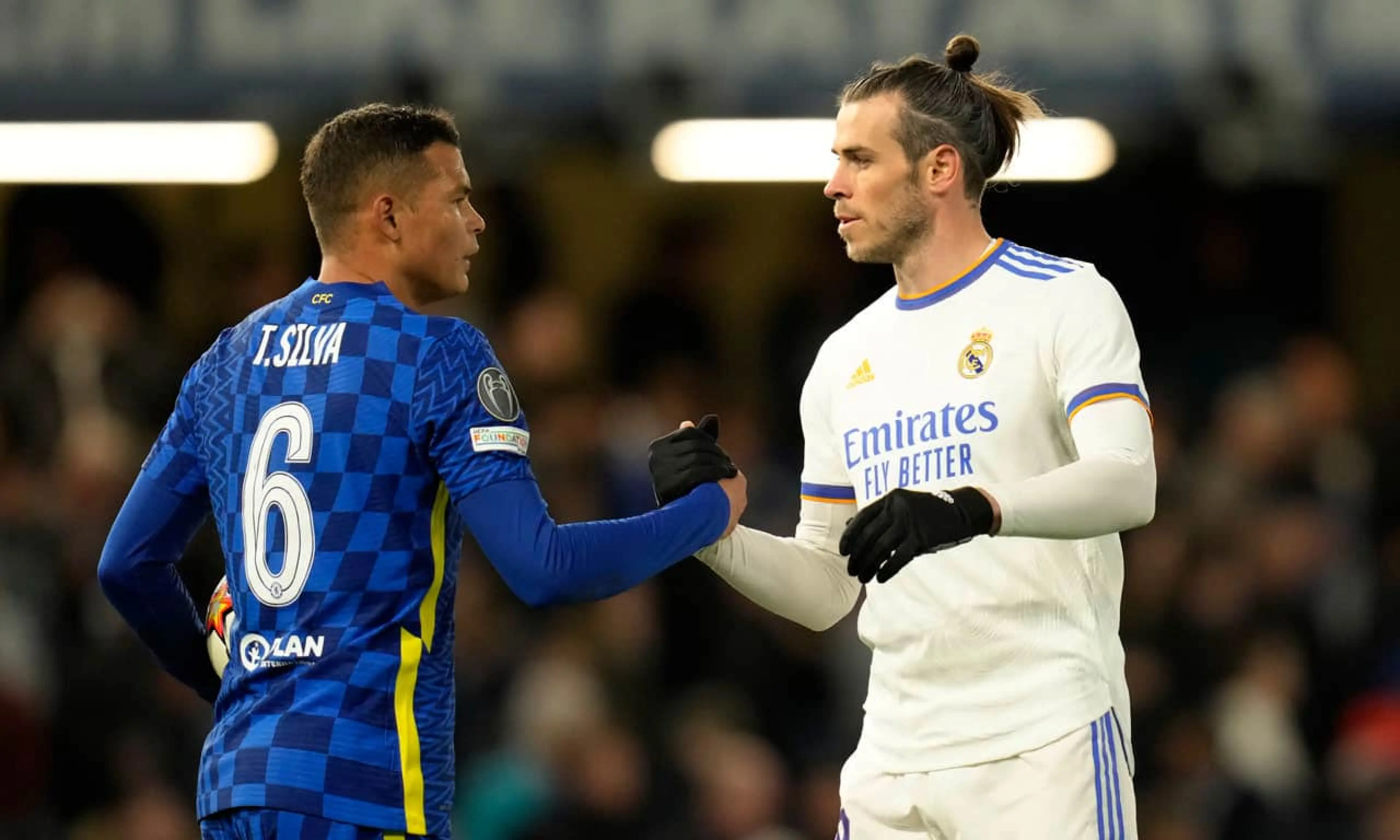 Thiago Silva, Gareth Bale, Chelsea v Real Madrid
