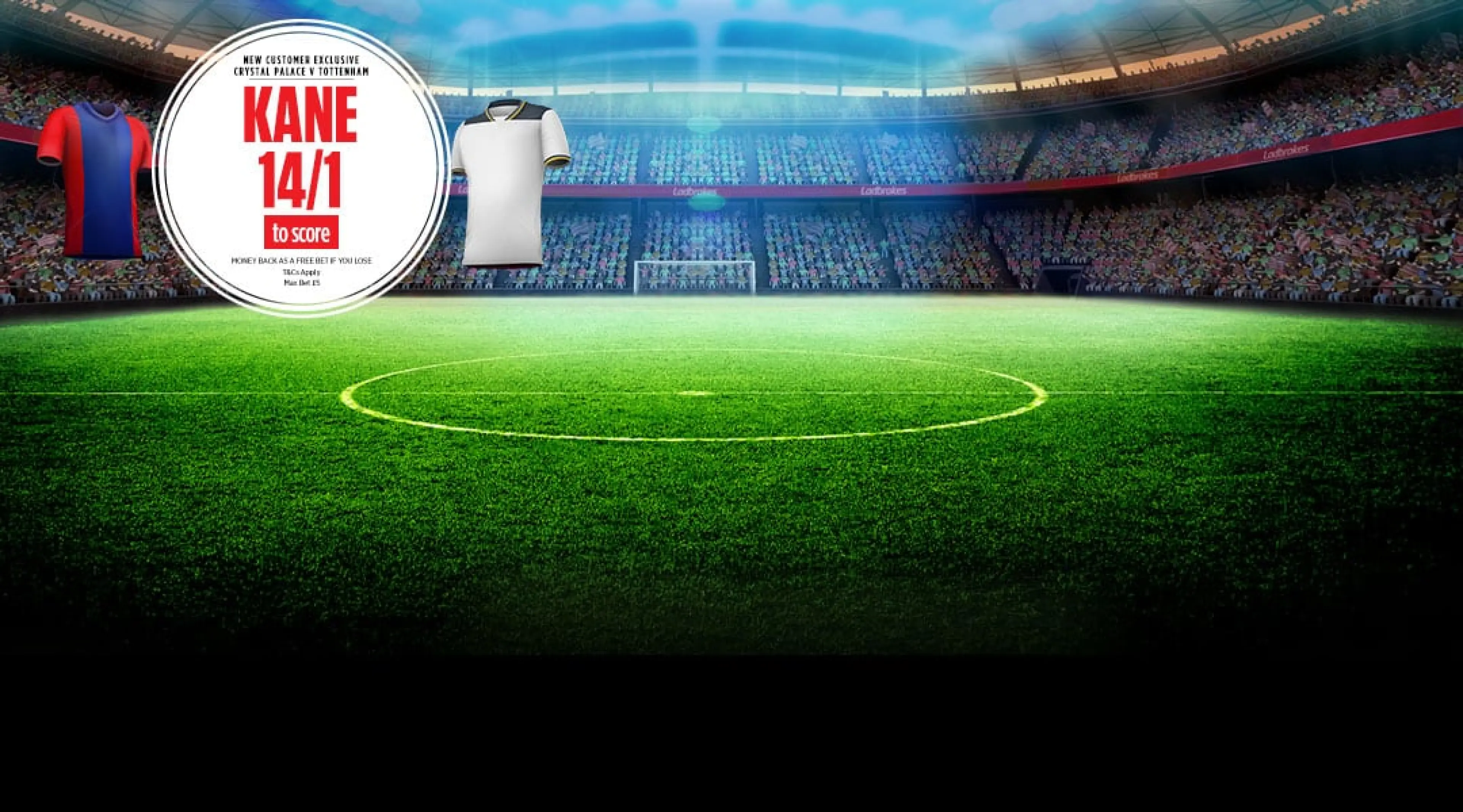 Harry Kane to score new customer offer