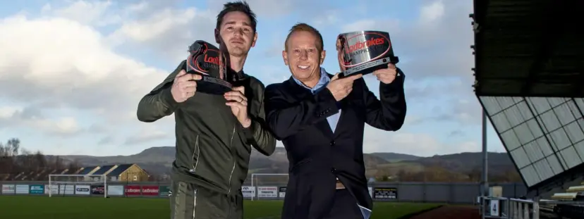 Dumbarton FC - Manager and Player of the Month awards - Ladbrokes Championship