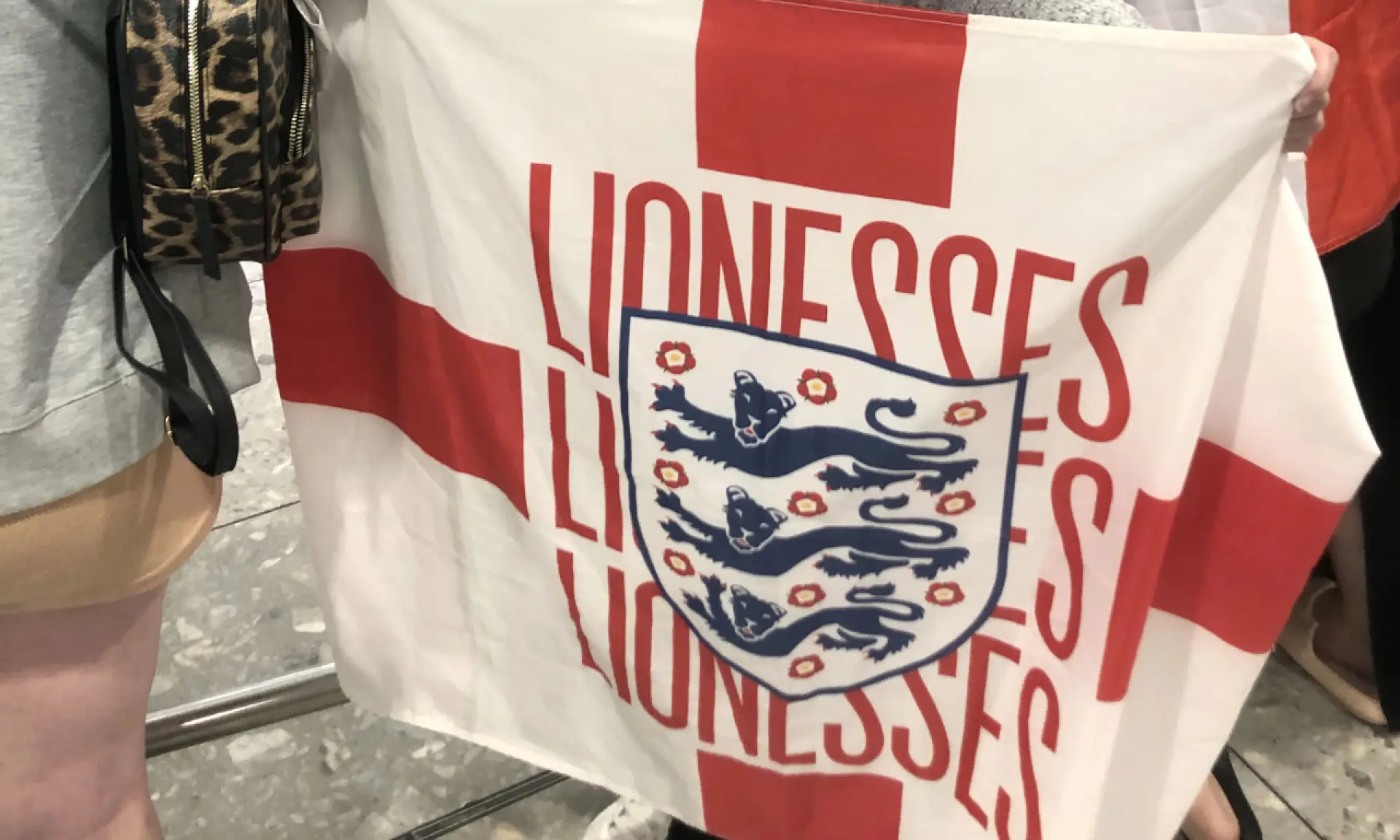 England Lionesses flag