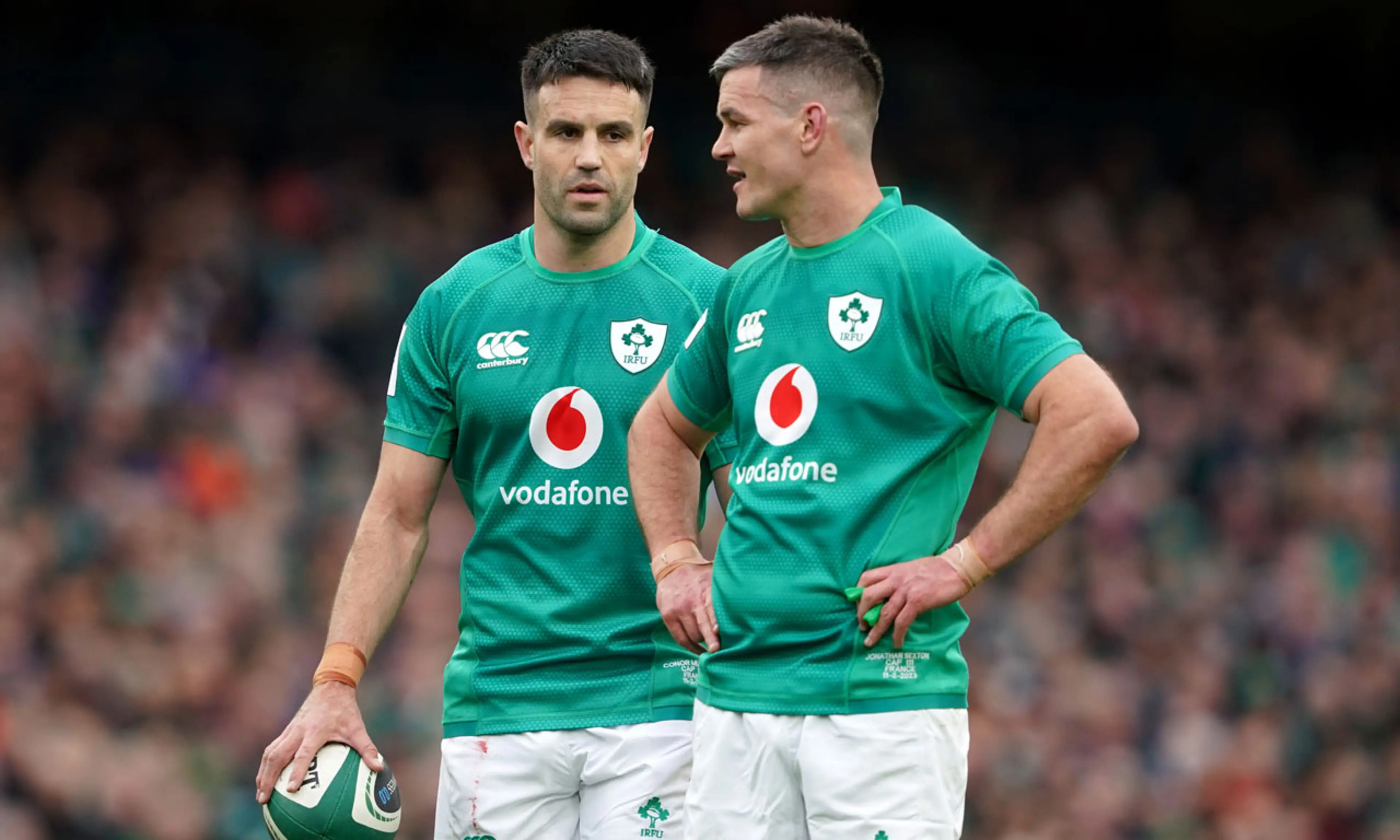 Conor Murray, Johnny Sexton, Ireland