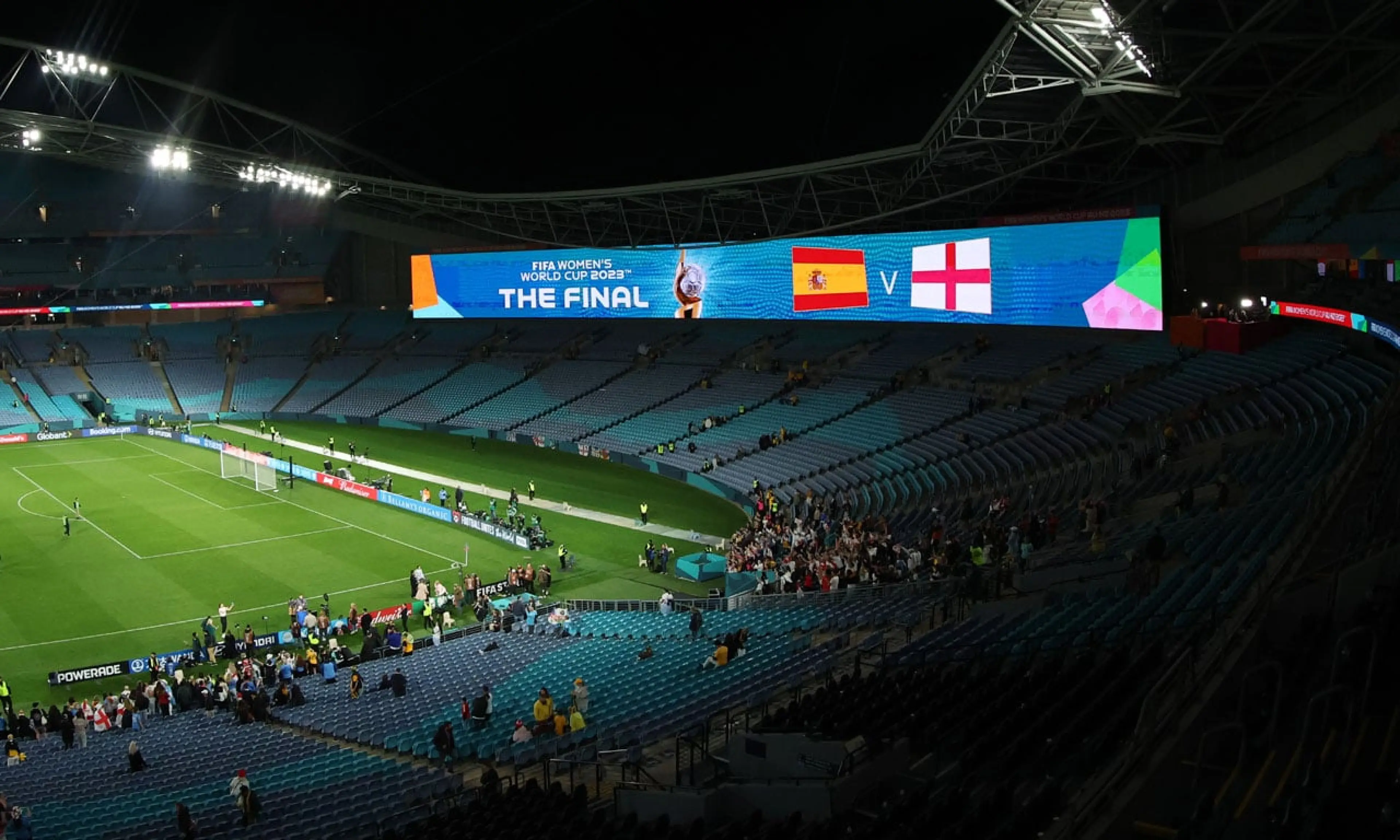 Spain v England, Stadium Australia