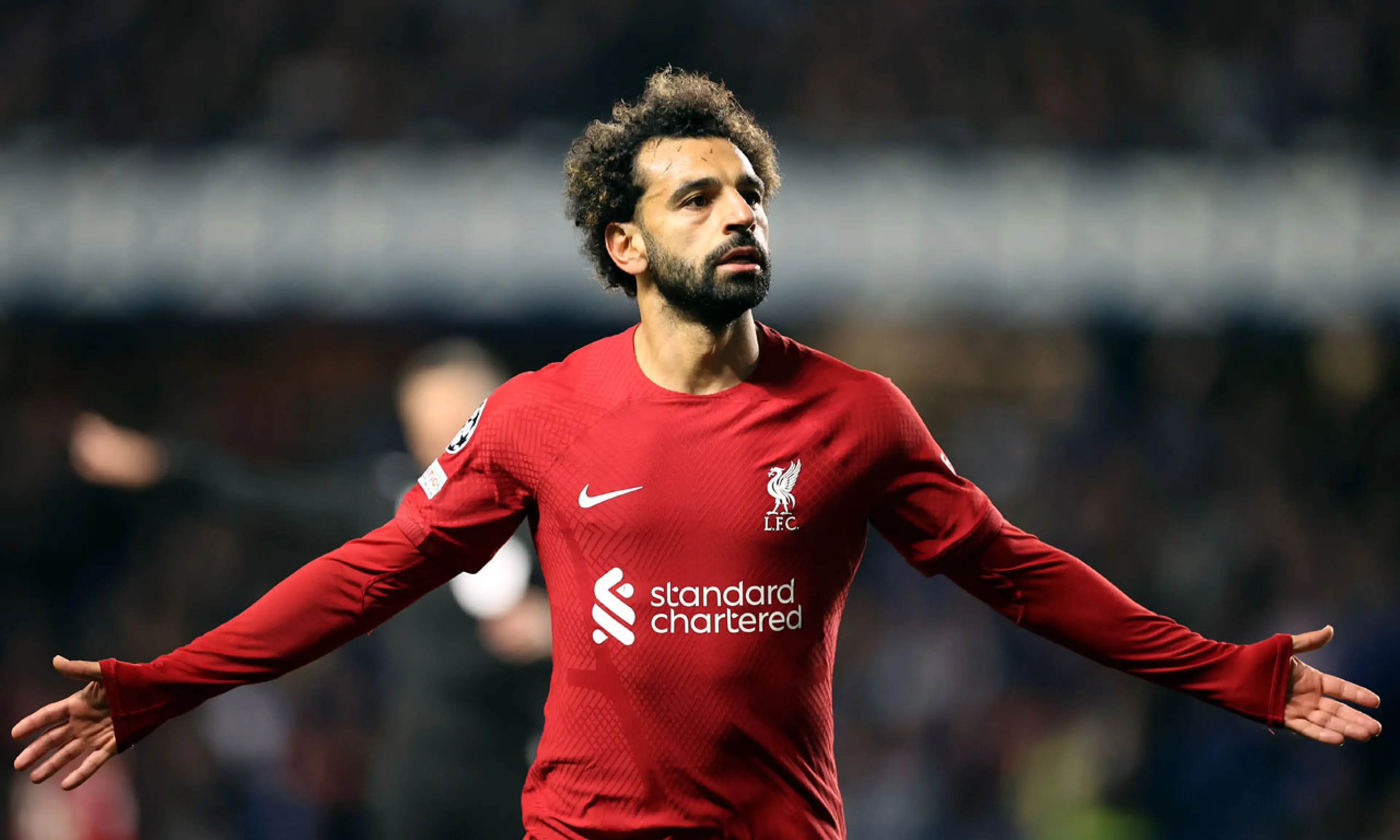 Mo Salah, Rangers v Liverpool