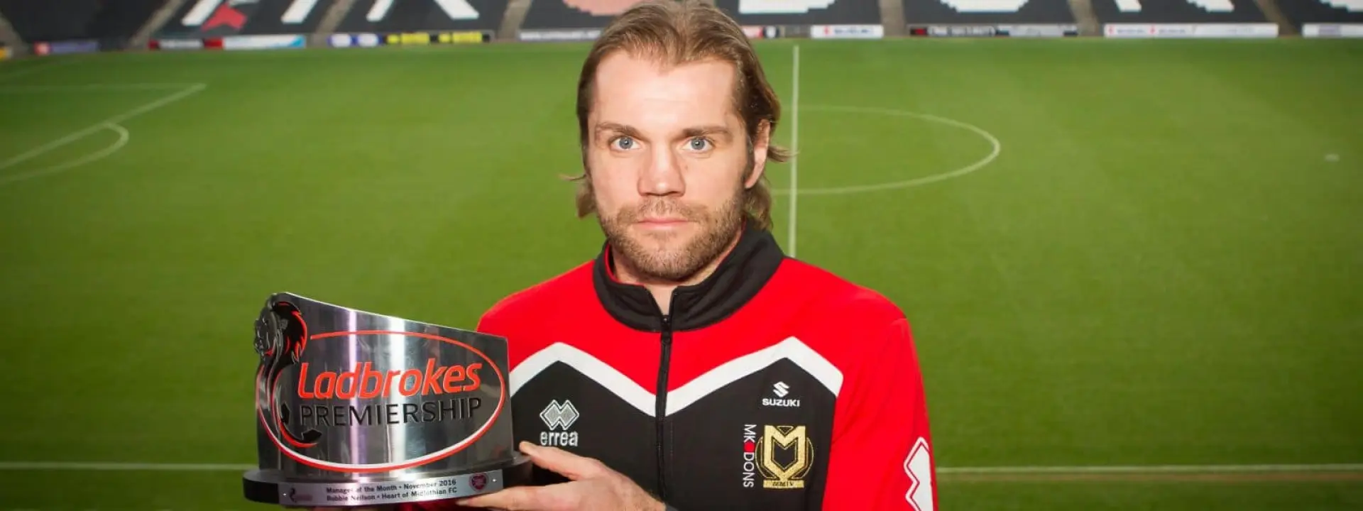 Robbie Neilson - Ladbrokes Premiership Manager of the Month