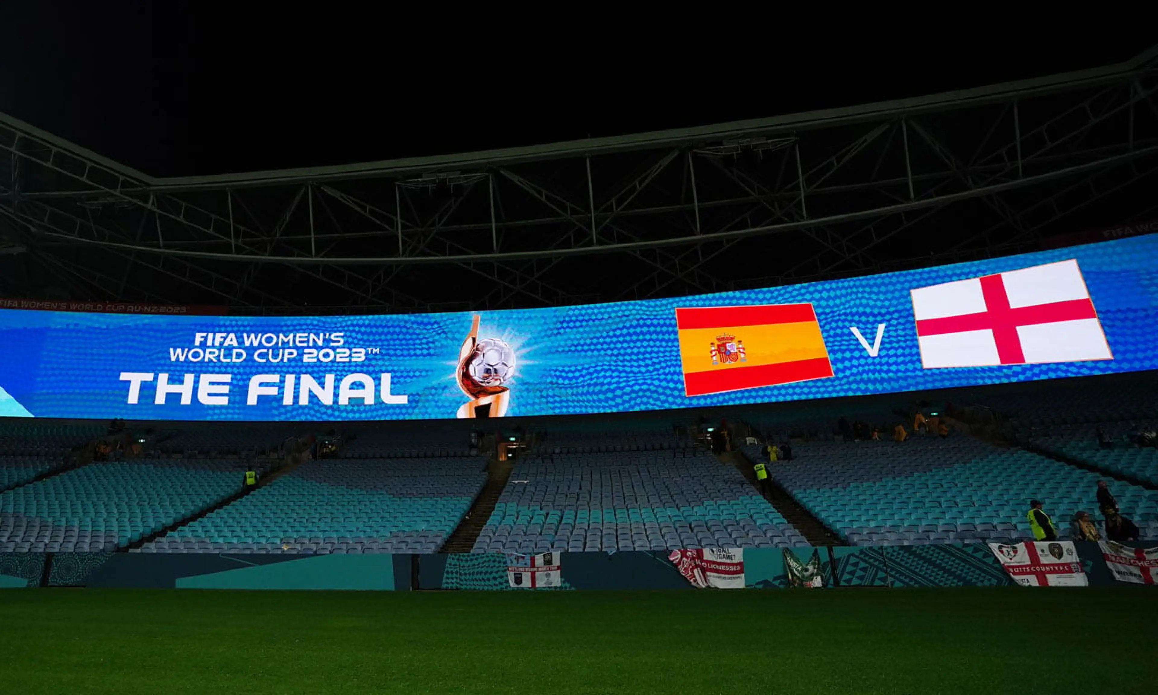 England v Spain, Sydney