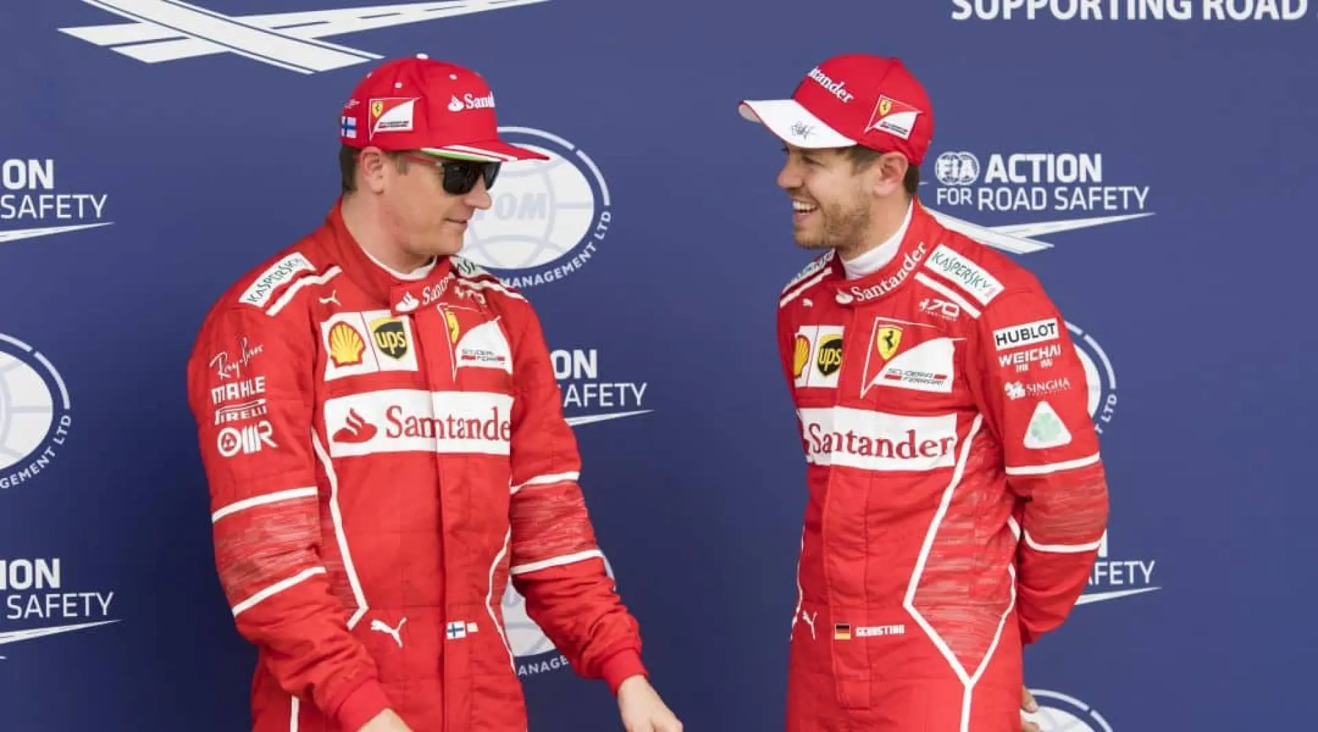 Kimi Raikkonen Sebastian Vettel Ferrari odds
