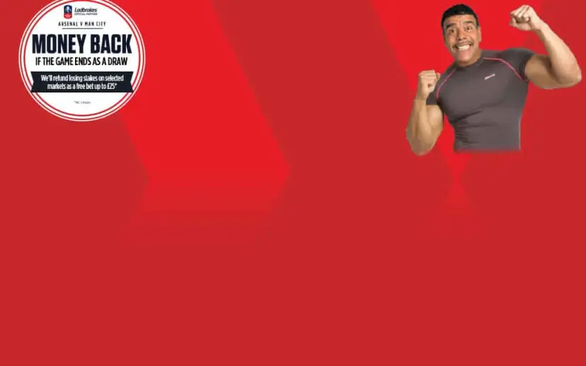 Arsenal v Manchester City Money Back, Ladbrokes