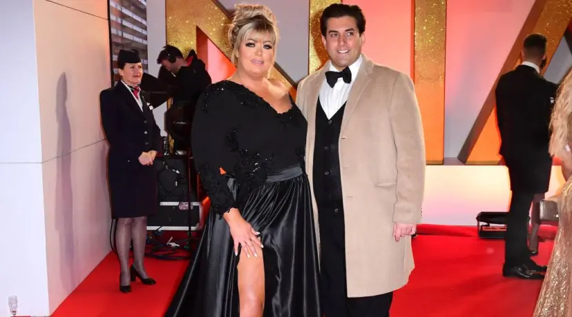 Gemma Collins and James Argent