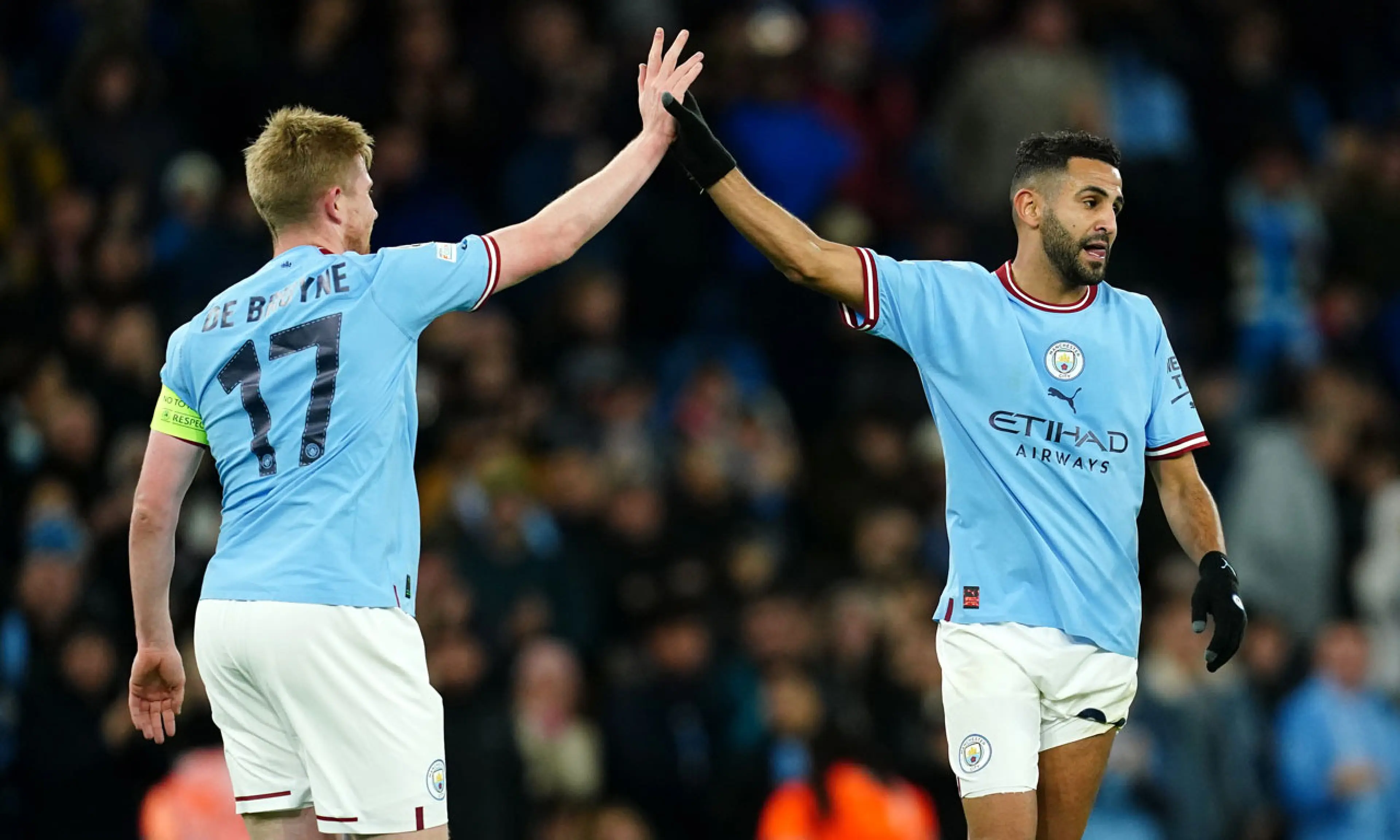 Kevin De Bruyne, Riyad Mahrez, Manchester City