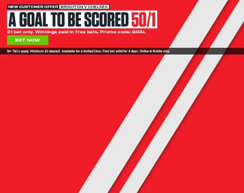 Brighton v Chelsea odds