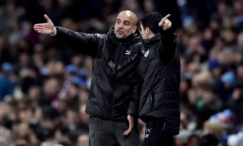 Pep Guardiola, Mikel Arteta, Arsenal v Manchester City odds