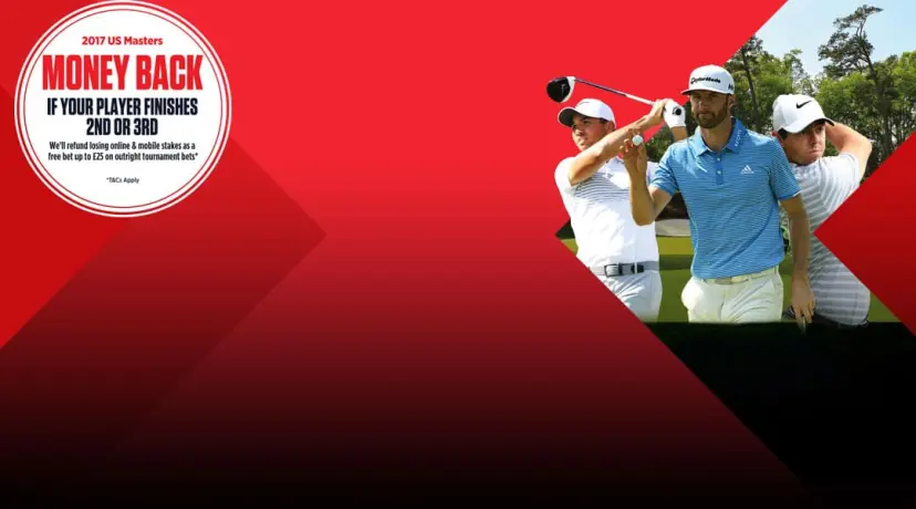 Masters Money Back 2017 - Ladbrokes