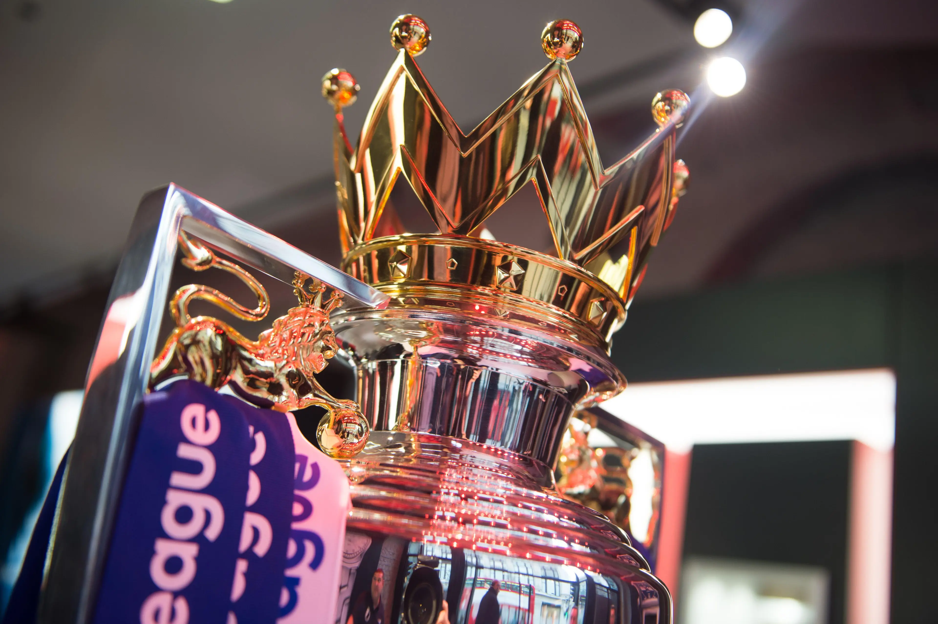 Premier League trophy