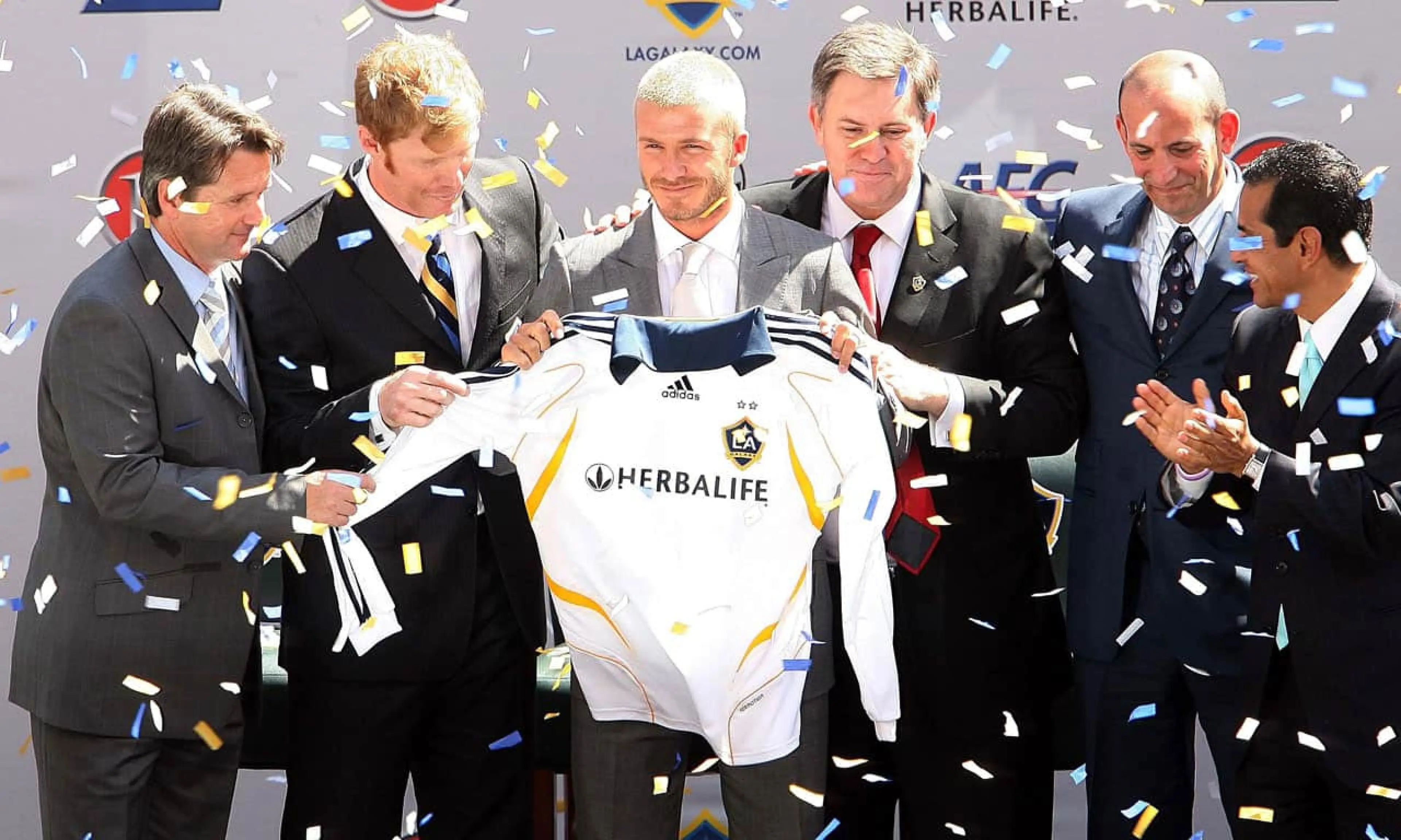 David Beckham, LA Galaxy, Brits in MLS