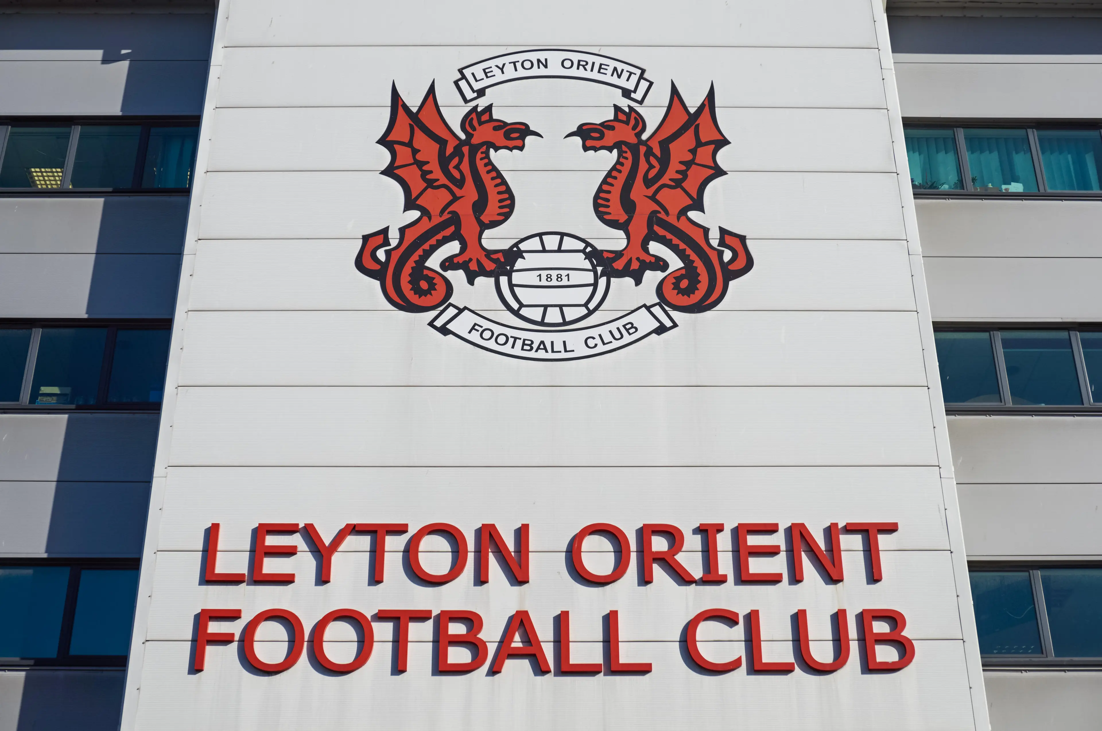 Leyton Orient Football Club stadium, London England United Kingdom UK
