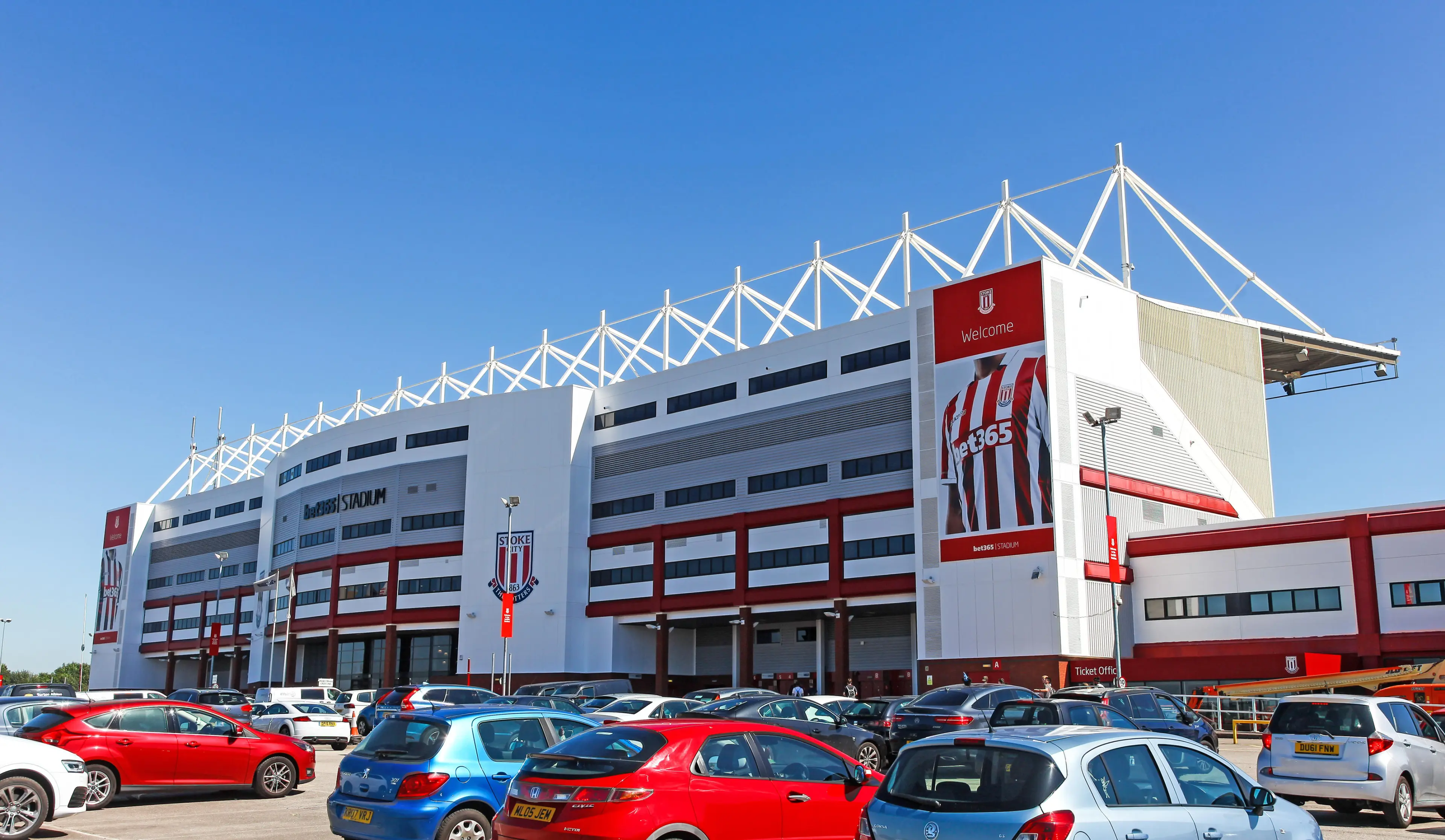 The bet365 Stadium, home ground of former English Premier League football club Stoke City, Stoke-on-Trent