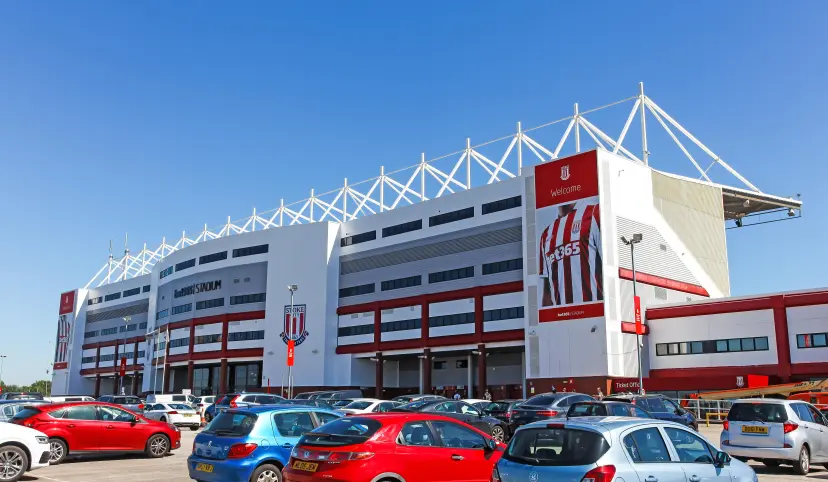 The bet365 Stadium, home ground of former English Premier League football club Stoke City, Stoke-on-Trent